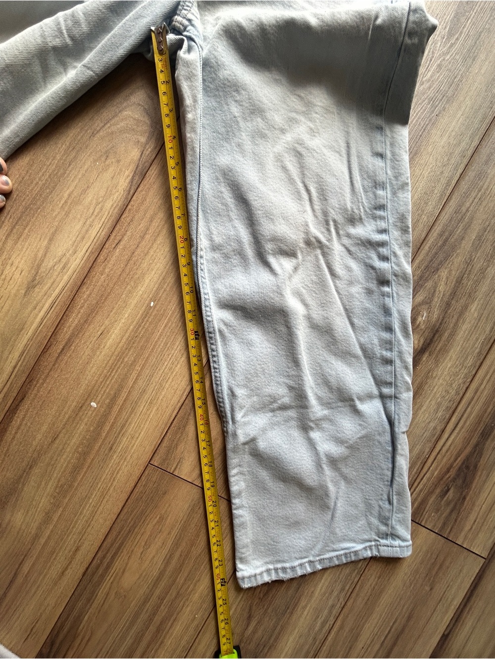 Banana Republic Women’s Premium Denim Light Gray Bootcut Jeans - Picture 6 of 7